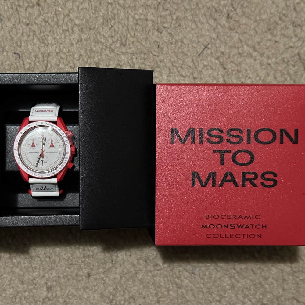Swatch X Omega MoonSwatch Mission to Mars